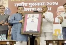 Photo of सम्मान: नितिन गडकरी चिंतामणराव देशमुख राष्ट्रीय पुरस्कार से सम्मानित