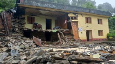 Photo of उत्तराखंड : अतिवृष्टि…दो मकान बहे, देवरानी-जेठानी की मौत