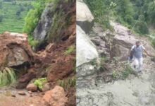 Photo of भूस्खलन से ऋषिकेश-बदरीनाथ हाईवे तीन स्थानों पर बंद