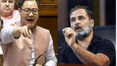 Photo of जॉर्ज सोरोस का नाम लेकर राहुल गांधी पर बरसे किरेन रिजिजू