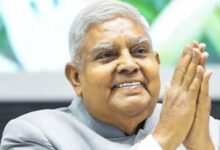 Photo of आरएसएस के कार्यक्रम में शामिल होंगे पूर्व उपराष्ट्रपति धनखड़