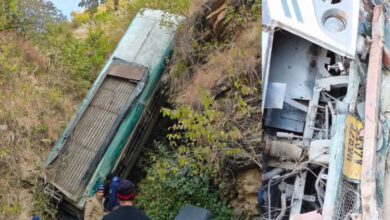 Photo of अल्मोड़ा में बड़ा हादसा, सुबह-सुबह खाई में गिरी बस…