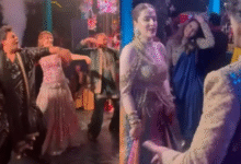 Photo of बहन Nupur के संगीत में Kriti Sanon ने ‘लॉलीपॉप लागेलू’ पर उड़ाया गर्दा