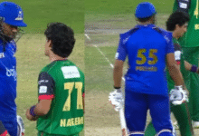 Photo of Kieron Pollard की नसीम शाह से हुई भयंकर लड़ाई