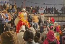 Photo of कड़ाके की ठंड; हरिद्वार गंगा में श्रद्धालुओं ने लगाई आस्था की डुबकी