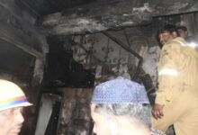 Photo of  मेरठ में कपड़ा कारोबारी के मकान में लगी भीषण आग