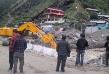 Photo of हर्षिल घाटी में तेज बारिश के बाद खीरगंगा नदी का जलस्तर बढ़ा