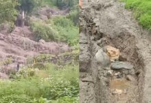 Photo of ज्योतिर्मठ के किमाणा में भारी बारिश के चलते गांव में घुसा मलबा, बढ़ा खतरा