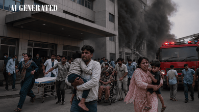 Photo of Hospital Fire : बरेली के पांच मंजिला अस्पताल में आग, धुएं से मरीजों में मची अफरा-तफरी