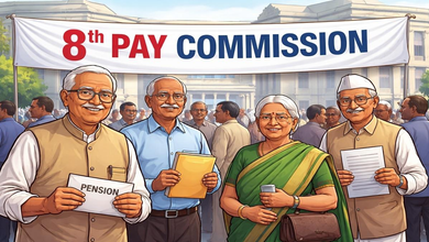 Photo of 8th Pay Commission: पेंशनर्स को मिल सकती है बड़ी राहत, 15 साल वाला नियम बदलने की मांग तेज; जानें क्या होगा फायदा
