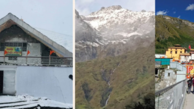 Photo of उत्तराखंड में बर्फबारी: धूप खिलते ही चमक उठीं चोटियां