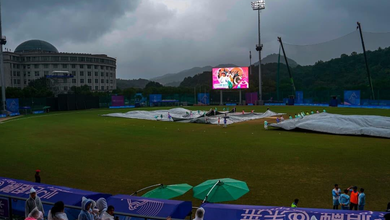 Photo of Asian Games 2026: भारत-अफगानिस्तान मैच बारिश से रद्द, भारत सेमीफाइनल में; चीन पदक तालिका में टॉप पर
