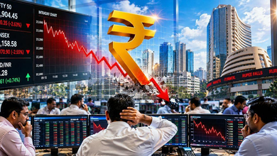 Photo of Stock Market Crash Today: अमेरिका-ईरान तनाव और रुपये की कमजोरी से शेयर बाजार में हाहाकार, Sensex 600 अंक तक टूटा