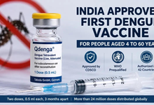 Photo of QDENGA Dengue Vaccine: भारत में पहली डेंगू वैक्सीन को मंजूरी, 2027 में हो सकती है उपलब्ध