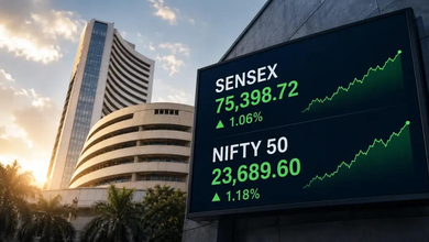 Photo of Stock Market Today: चार दिन की गिरावट के बाद बाजार में लौटी रौनक, सेंसेक्स-निफ्टी हरे निशान में