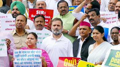 Photo of CEC Protest: ज्ञानेश कुमार के इस्तीफे पर घमासान, राष्ट्रपति से मिले राहुल गांधी; सोमवार को सुप्रीम कोर्ट जाएगा विपक्ष