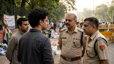 Photo of Jantar Mantar Protest: बैरिकेड फांदकर पहुंचे CJP नेता सौरव दास और आशुतोष रांका हिरासत में, रामलीला मैदान केस की चर्चा तेज
